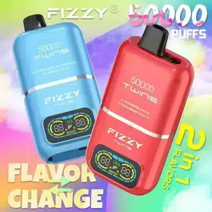 Fizzy Twins 50000 puffar engångsvape