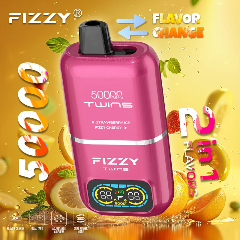 Fizzy Twins 50000 Puffs Disposable Vape