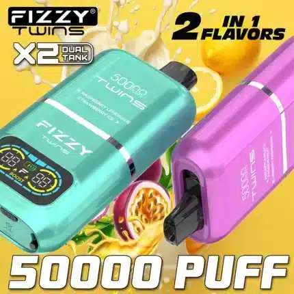 Fizzy Twins 50000 Puffs Disposable Vape