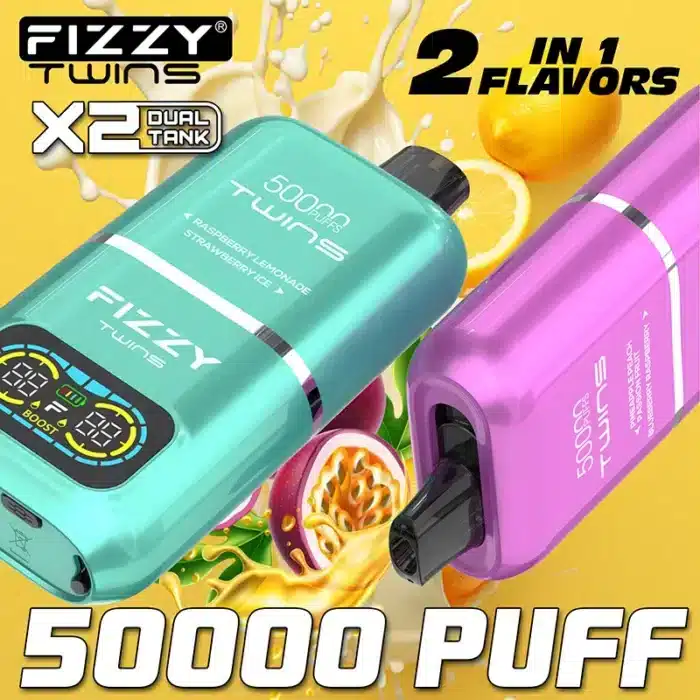 Fizzy Twins 50000 Puffs Disposable Vape
