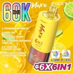 Fizzy Max III 6in1 60K 60000 Puffs-1-1