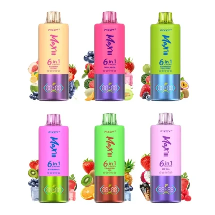 Fizzy Max III 6in1 60K 60000 Puffs Disposable Vape 02