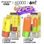 Fizzy Max III 6-in-1 60k 60000 Puffs Uppladdningsbar engångs Vape - Bild 6