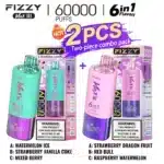 Fizzy Max III 6-in-1 60k 60000 Puffs Uppladdningsbar engångs Vape - Bild 7