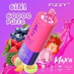 Fizzy Max III 6-in-1 60000 Puffs Disposable Vape (All flavors) - 10pcs - Image 6