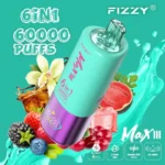 Fizzy Max III 6-in-1 60000 Puffs Disposable Vape (All flavors) - 10pcs - Image 2